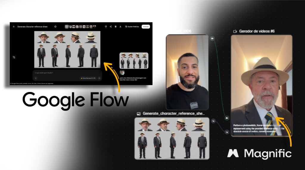 Magnific na produção de vídeos com IA: do frame de referência ao acabamento profissional